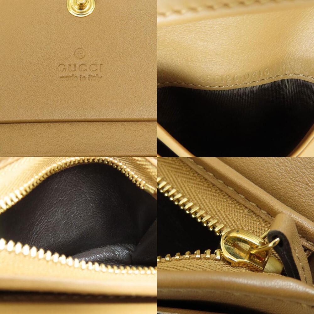 Gucci Python Leather Compact Wallet Bifold - image 7